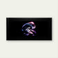 Astronaut Surfing Space Nebula Wall Art Canvas Office Home Room Framed 120x60cm