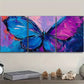 3pcs Abstract Butterfly Metal Print Ready to Hang Art
