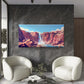 Waterfall Mountains Background Wall Art Canvas Office Home Room Framed 120x60cm
