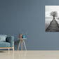 Tree Is Standing on a Pier in The Lake Print 100% Australian Made 40x60cm Stretched Canvas Ready to Hang