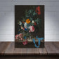 Chic Vintage Floral Print 100% Australian Made 40x60cm Stretched Canvas Ready to Hang