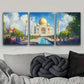 3pcs Taj Mahal Metal Print Ready to Hang Art
