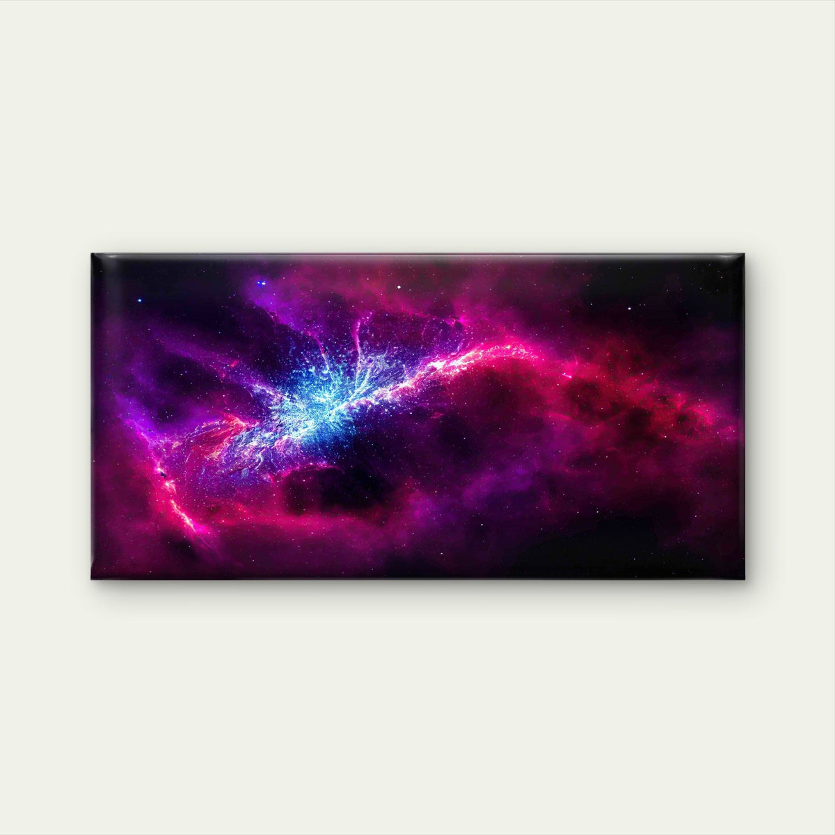 Shining Stars Milky Way Stars Wall Art Canvas Office Home Room Framed 120x60cm