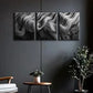 3pcs Ocean Abstract Metal Print Ready to Hang Art