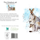 Kangaroo with Mountain Greeting Card - The Creatures Set - 10 Pcs