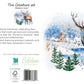 Reindeer in Snow Greeting Card - The Creatures Set - 10 Pcs