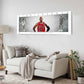 Dennis Rodman Basketball Panorama Stretched Canvas Wall Art wall art