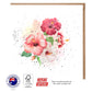 Hibiscus Flowers Greeting Card - The Floral Set - 10 Pcs