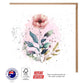 Pink Poppy Flower Greeting Card - The Floral Set - 10 Pcs