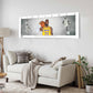 LeBron James Basketball Panorama Stretched Canvas Wall Art wall art