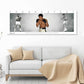 Muhammad Ali Boxing Panorama Stretched Canvas Wall Art wall art