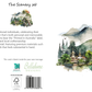 Village and Lake View Greeting Card - The Scenery Set - 10 Pcs