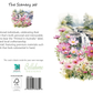 Waterfall and Flowers Greeting Card - The Scenery Set - 10 Pcs