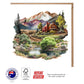 House and Lake Greeting Card - The Scenery Set - 10 Pcs