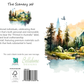 Camping Site in Forest Greeting Card - The Scenery Set - 10 Pcs