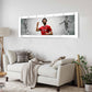 Mohamed Salah Football Panorama Stretched Canvas Wall Art wall art