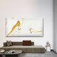 Abstract Wave Liquid Background Wall Art Canvas Office Home Room Framed 80x45cm