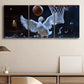 3pcs Whimsical Ducks Playing Basketball Metal Print Ready to Hang Art