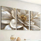 3pcs Art Style Flowers Abstract Landscape Art Wall Art Set Canvas Framed 40x60cm - High Quality Print 100% Australian Made Wall Canvas Ready to Hang