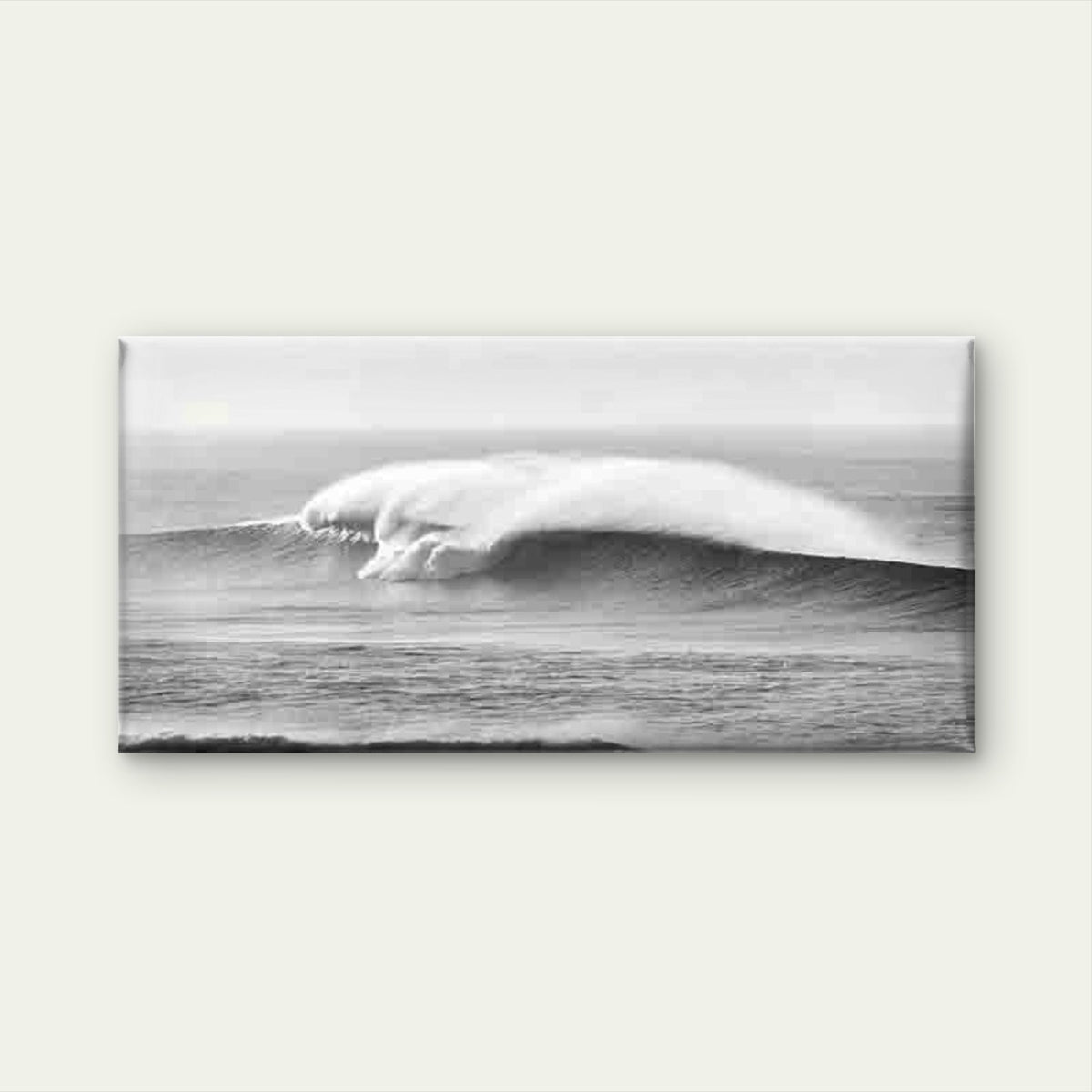 Black ,White Ocean Photography Wall Art Canvas Office Home Room Framed 120x60cm