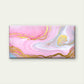 Pink Marble With Shimmering Gol Wall Art Canvas Office Home Room Framed 120x60cm