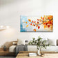 Autumn Leaf Black Branch Wall Art Canvas Office Home Room Framed 120x60cm
