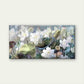 Blooming Lotus Flower Wall Art Canvas Office Home Room Framed 80x45cm