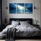 3pcs   Charm of Light Wall Art Set Canvas Framed 40x60cm - High Quality Print 100% Australian Made Wall Canvas Ready to Hang