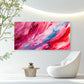 Vibrant Abstract Color Strokes Wall Art Canvas Office Home Room Framed 120x60cm
