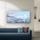 Japanese Cherry Blossom Wall Art Canvas Office Home Room Framed 120x60cm