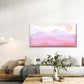 Gradient of Pale Lilac To Muted Wall Art Canvas Office Home Room Framed 120x60cm