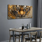 Majestic Tigers Theme Wall Art Canvas Office Home Room Framed 120x60cm