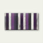 Purple Panel Abstract Wall Art Canvas Office Home Room Framed 80x45cm