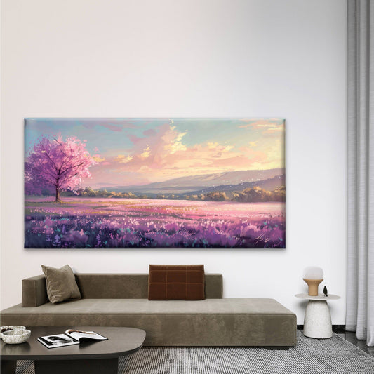 Dreamy And Ethereal 3D LandscapeWall Art Canvas Office Home Room Framed 120x60cm