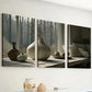 3pcs Ready to Hanging Art Natural Landscape Potted Art Wall Art Set Canvas Framed 40x60cm - High Quality Print 100% Australian Made Wall Canvas Ready to Hang