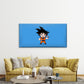 Chibi Anime Warrior Wall Art Canvas Office Home Room Framed 120x60cm