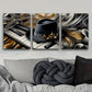 3pcs Piano and Hat Design Metal Print Ready to Hang Art