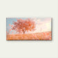 Lone Cherry Blossom Tree Wall Art Canvas Office Home Room Framed 80x45cm