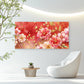 Japanese Inspired Floral Art Wall Art Canvas Office Home Room Framed 120x60cm
