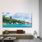 Beautiful Island Andaman Shore Wall Art Canvas Office Home Room Framed 80x45cm