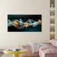 Ginkgo Leaves Swaying Wall Art Canvas Office Home Room Framed 120x60cm