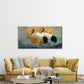 Crane & Wave Wall Art Canvas Office Home Room Framed 120x60cm