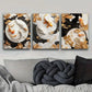 3pcs Goldfish in a Vortex Metal Print Ready to Hang Art