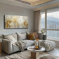Made Of Golden Feathers Wall Art Canvas Office Home Room Framed 120x60cm