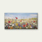 Wildflower Meadow Beneath Wall Art Canvas Office Home Room Framed 80x45cm
