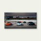 High performance sports cars Wall Art Canvas Office Home Room Framed 80x45cm