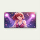 The Radiant Star's Winning Wink Wall Art Canvas Office Home Room Framed 120x60cm