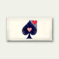 Spade-Shaped Red and Pink Heart Wall Art Canvas Office Home Room Framed 120x60cm
