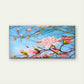 Pink Magnolia Blossom Art Wall Art Canvas Office Home Room Framed 120x60cm