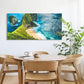 Kelingking Beach Bali Indonesia Coastal Cliff & Turquoise Ocean Wall Art canvas office home room framed 120x60cm